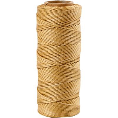 Creativ Company Bamboekoord, dikte 1 mm, goud, 65 m/ 1 rol