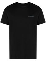 Patagonia t-shirt à logo imprimé - Noir - thumbnail