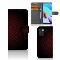 Xiaomi Redmi 10 | Telefoon Hoesje | Geruit Rood