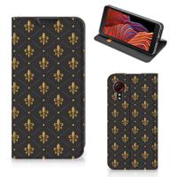 Samsung Galaxy Xcover 5 | Hoesje met Magneet | Franse Lelie