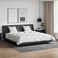 Dekbed met Kussens met kussen 3 pcs Wit Microvezel