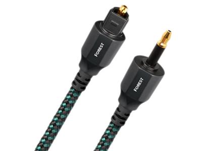 AudioQuest Forest Optische kabel (Toslink) Full - 3.5mm Plug 0.75 meter