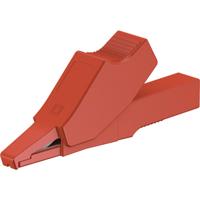 Stäubli XKK-200 Veiligheids-krokodilklem CAT III Rood