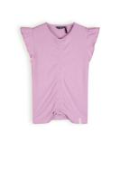 NoBell Meisjes t-shirt rib - Krisp - Vintage roze