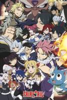 Poster Fairy Tail Fairy Tail VS other guilds 61x91,5cm