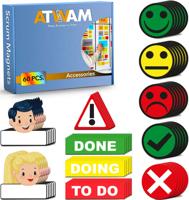 Accessoire scrum set voor whiteboard 60-delig