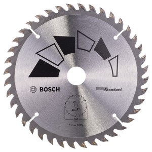 Bosch Accessoires Cirkelzaagblad Basic 160X22X20/16,T40 - 2609256811