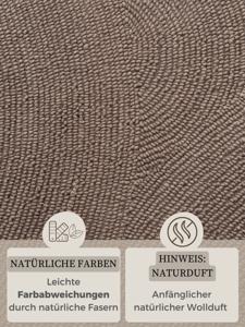 Hanse Home - Eleni Wool Rug Eleni Taupe - 80x150 cm