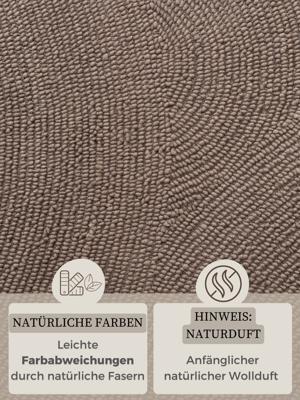 Hanse Home - Eleni Wool Rug Eleni Taupe - 200x300 cm