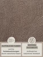 Hanse Home - Eleni Wool Rug Eleni Taupe - 80x150 cm