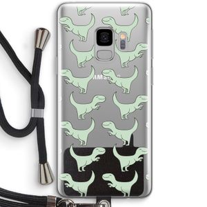 Dinos: Samsung Galaxy S9 Transparant Hoesje met koord