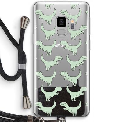 Dinos: Samsung Galaxy S9 Transparant Hoesje met koord