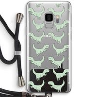 Dinos: Samsung Galaxy S9 Transparant Hoesje met koord