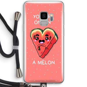 One In A Melon: Samsung Galaxy S9 Transparant Hoesje met koord