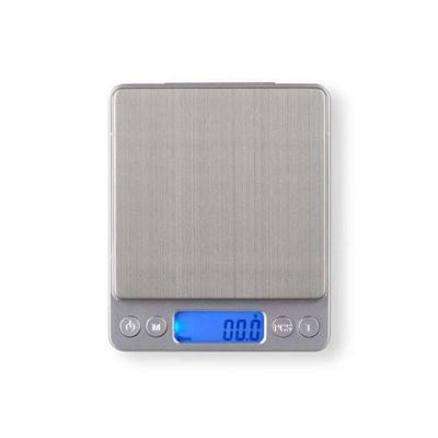 Elektronische precisieweegschaal - LIVOO - DOM474 - RVS schaal - Max. 500 g - 6 meeteenheden - LCD-scherm