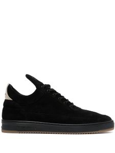 Filling Pieces baskets en daim - Noir