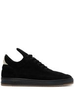 Filling Pieces baskets en daim - Noir - thumbnail