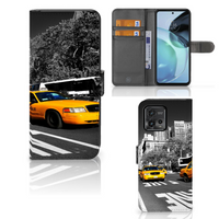 Motorola Moto G72 Flip Cover New York Taxi - thumbnail