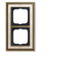 Busch-Jaeger 2CKA001754A4664 Frame Frame 2-voudig Messing 1 stuk(s)