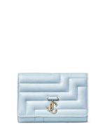 Jimmy Choo pochette Avenue à design matelassé - Bleu - thumbnail