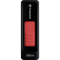 Transcend TS256GJF760 USB-stick Retail 256 GB Zwart/rood TS256GJF760 USB-A 3.2 Gen 1