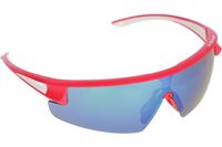 Trivio - fietsbril hadley rood / wit met 2 extra lenzen