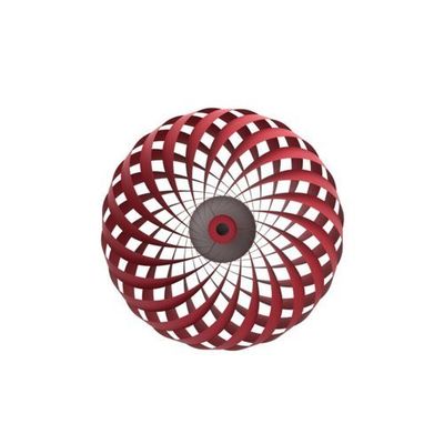 Tom Rossau TR5 Wandlamp - Rood - 60 cm