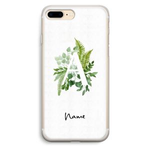 Green Brush: iPhone 7 Plus Transparant Hoesje
