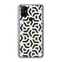 Crazy pattern: OnePlus Nord N10 5G Transparant Hoesje - thumbnail