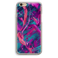 Pink Clouds: iPhone 6 / 6S Transparant Hoesje