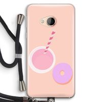 Donut: HTC U Play Transparant Hoesje met koord
