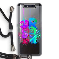 Dream: Samsung Galaxy A80 Transparant Hoesje met koord