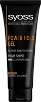 Syoss Power Hold Styling Gel High Shine - 250 ml