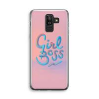 Girl boss: Samsung Galaxy J8 (2018) Transparant Hoesje - thumbnail