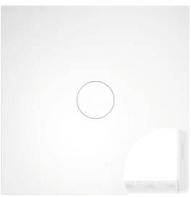 Bette Air Douchetegel 120x80 cm Glans White