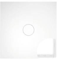 Bette Air Douchetegel 120x80 cm Glans White