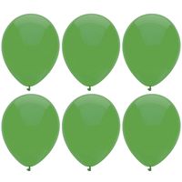 Ballonnen verjaardag/thema feest - 300x stuks - groen - 29 cm - thumbnail