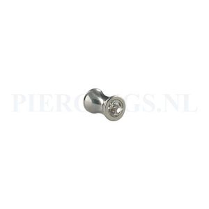 Plug met kristal 5 mm 5 mm