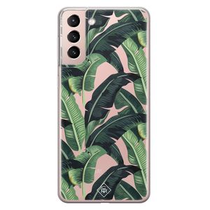 Samsung Galaxy S21 transparant hoesje - Jungle