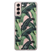 Samsung Galaxy S21 transparant hoesje - Jungle