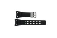 Horlogeband Casio 10473487 / GWN-1000B-1A / GWN-1000B-1B Kunststof/Plastic Zwart 22mm