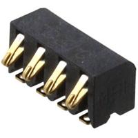 Molex 476150001 Female header, inbouw (standaard) Totaal aantal polen: 4 Rastermaat: 2 mm Inhoud: 1 stuk(s) Tape on Full reel