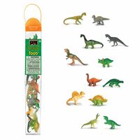 Plastic dinosaurussen 12 stuks   -