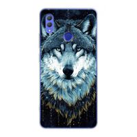 Darkness Wolf: Honor Note 10 Transparant Hoesje