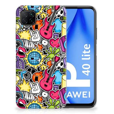 Huawei P40 Lite | Sillicone Back Cover | Punk Rock Huawei P40 Lite | Sillicone Back Cover | Punk Rock