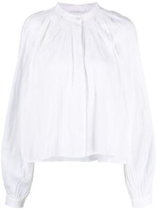 MARANT ÉTOILE chemise Imayae à design plissé - Blanc