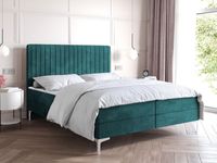 Boxspring PRIMUS 160x200 cm appelblauwzeegroen