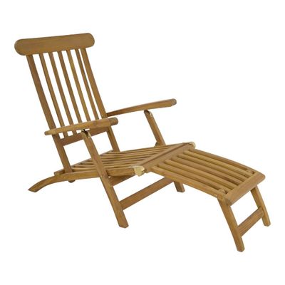 Lesli deckchair teak verstelbaar