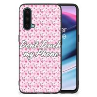 OnePlus Nord CE 5G | Telefoon Hoesje | Flowers Pink DTMP