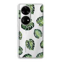 Tropische bladeren: Huawei P50 Pro Transparant Hoesje